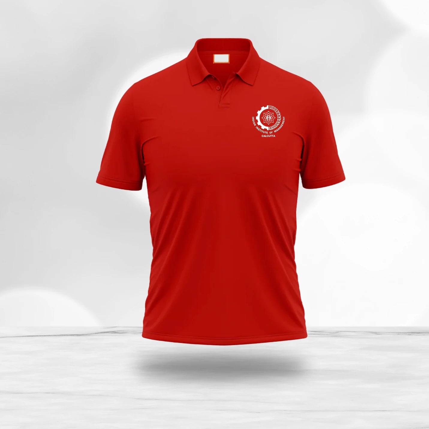 Official IIM Calcutta Red Polo T-Shirt