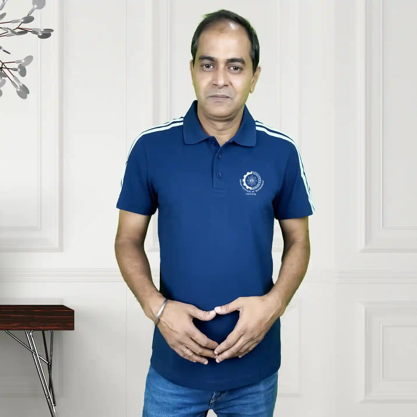 Classic IIMC x Adidas Logo Polo T-shirts