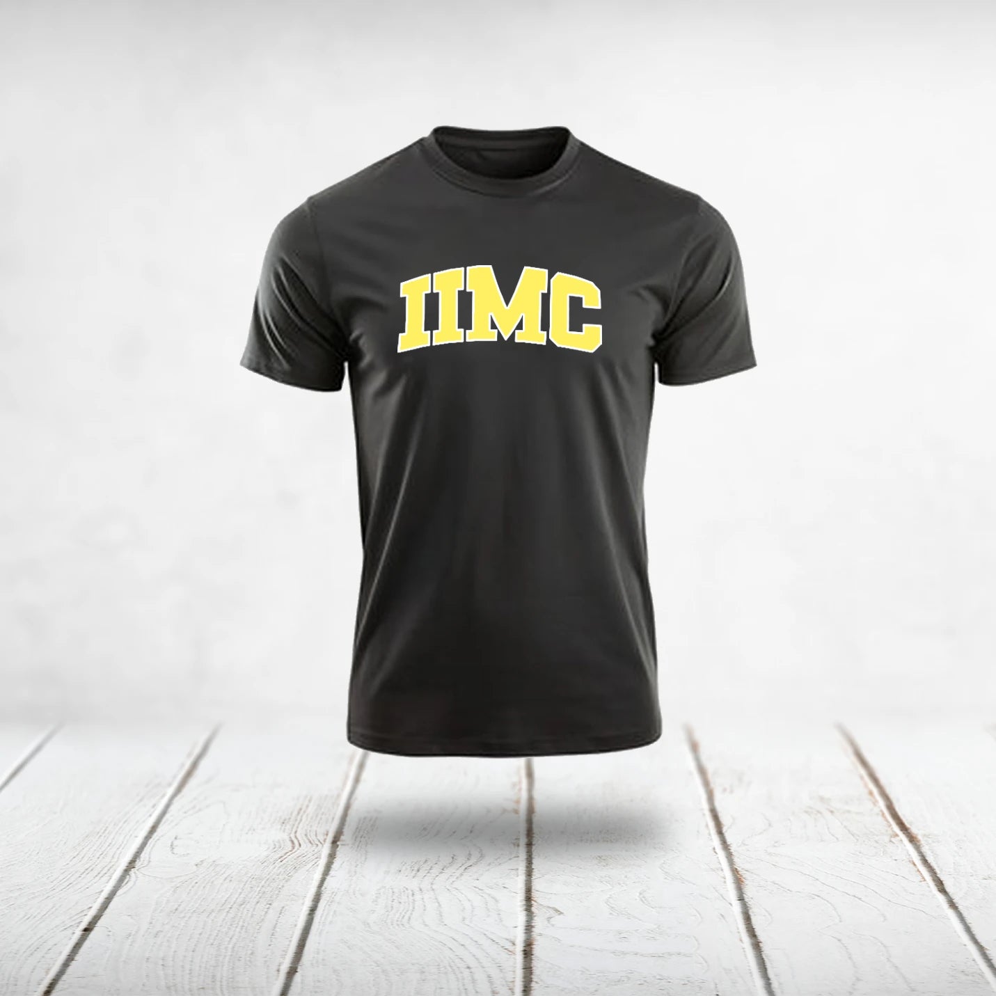 Classic IIMC Round Neck T-Shirt in Deep Grey