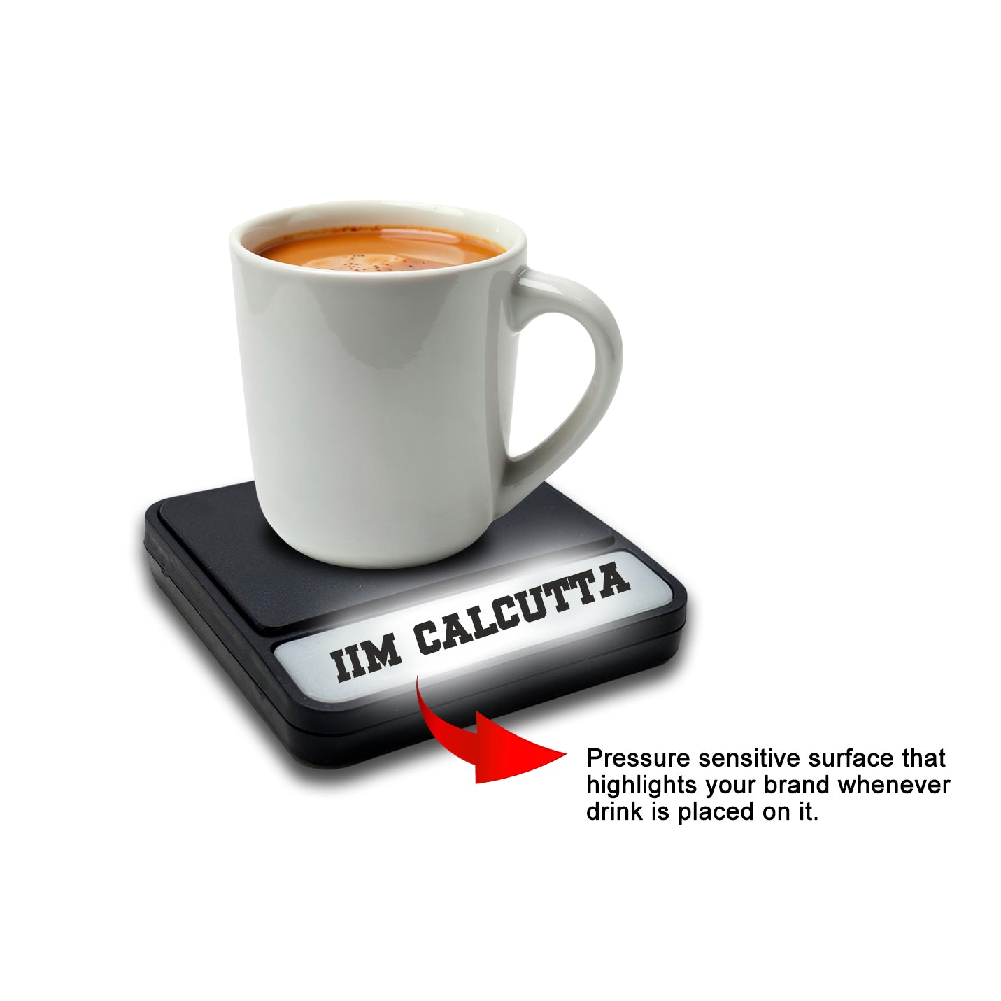 Powerglow Personalised Coaster Plastic USB Hub