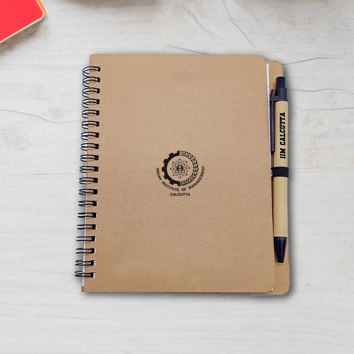 Classy IIMC Merchandise Spiral Notebook and Pen