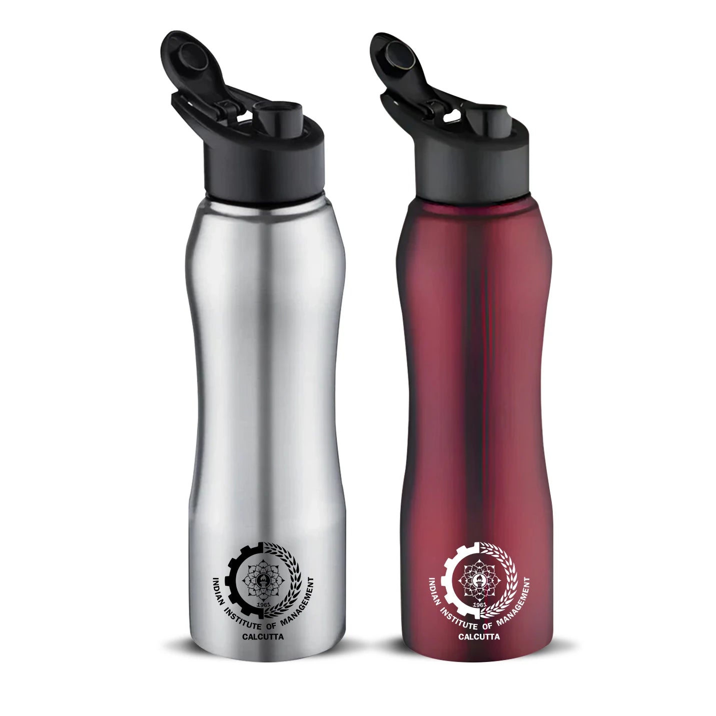 Prestige IIMC Merchandise Steel Borosil Bottle