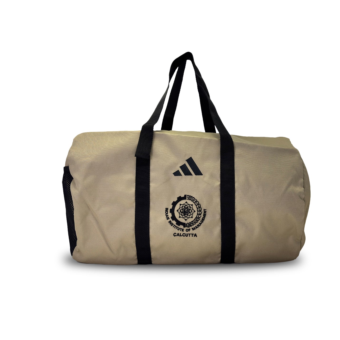 Stylish White Travel Personalised Duffle Bag