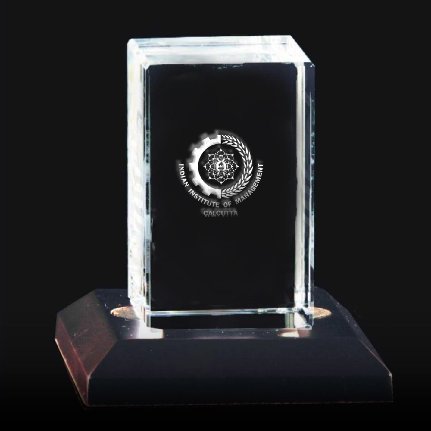 IIMC Official Branded 3D Crystal Memento