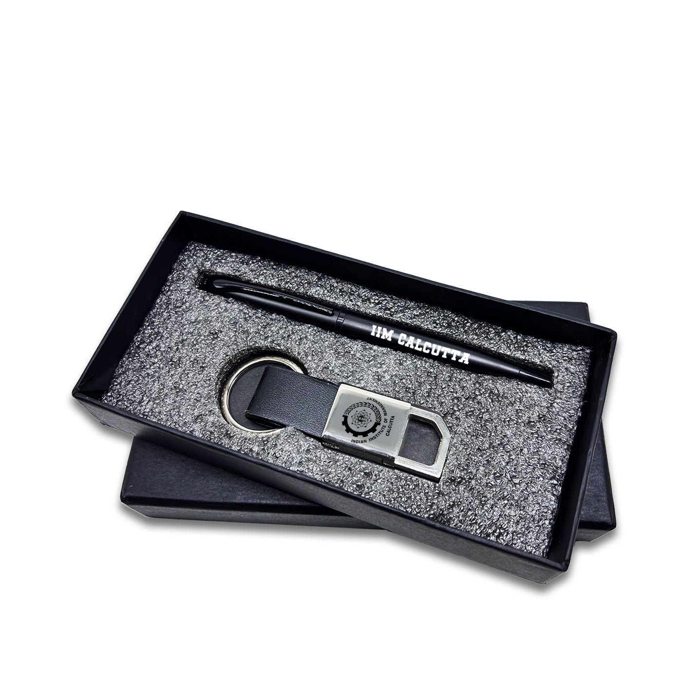 IIMC Logo Black Pen & Keychain Gift set