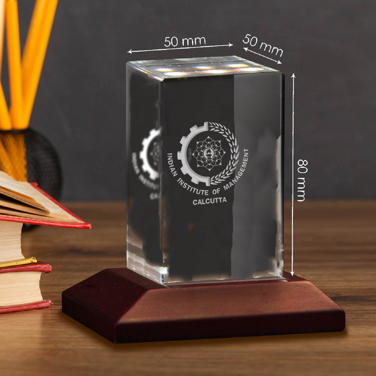 IIM Merchandise Official 3D Crystal Memento