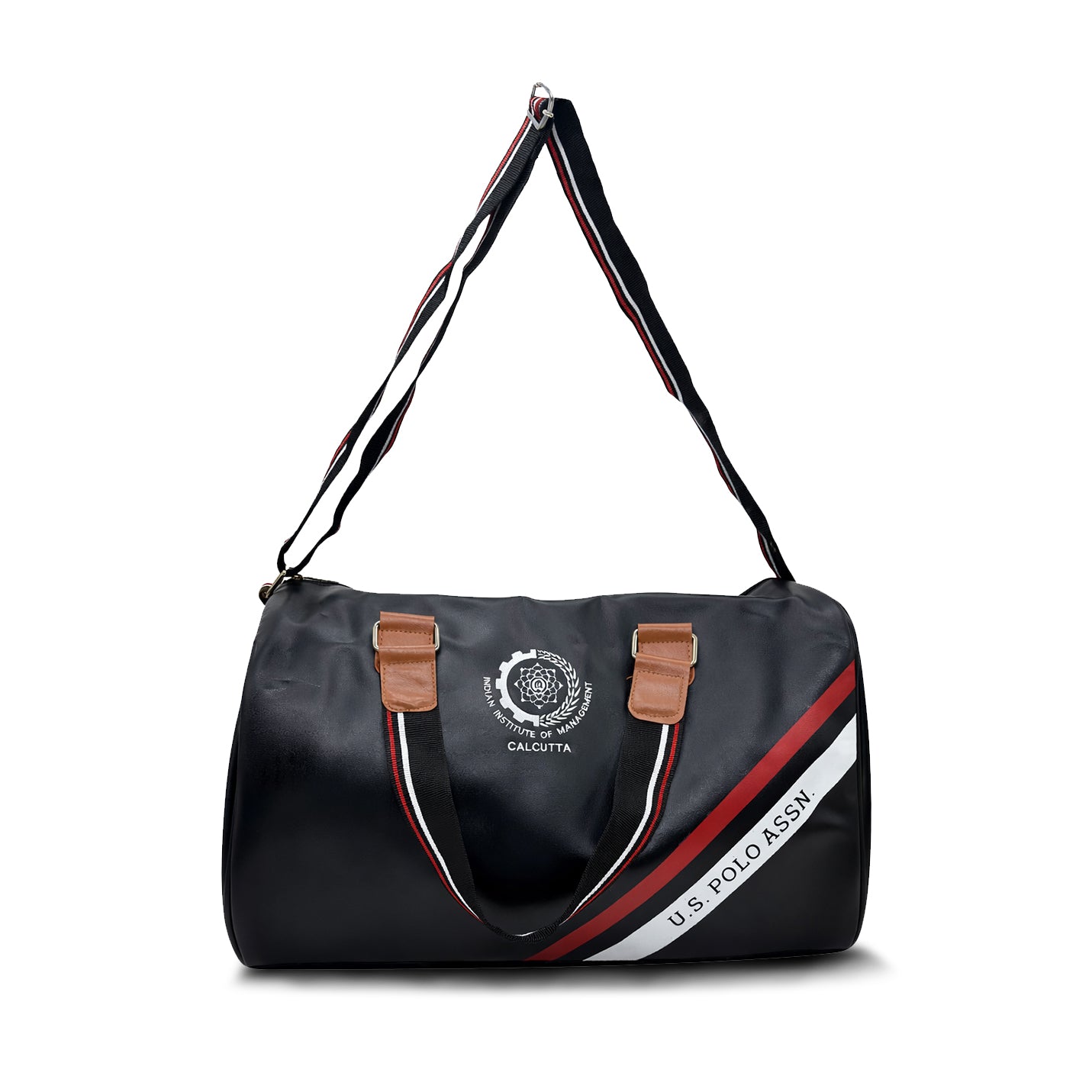 Executive Black Travel Duffle Bag