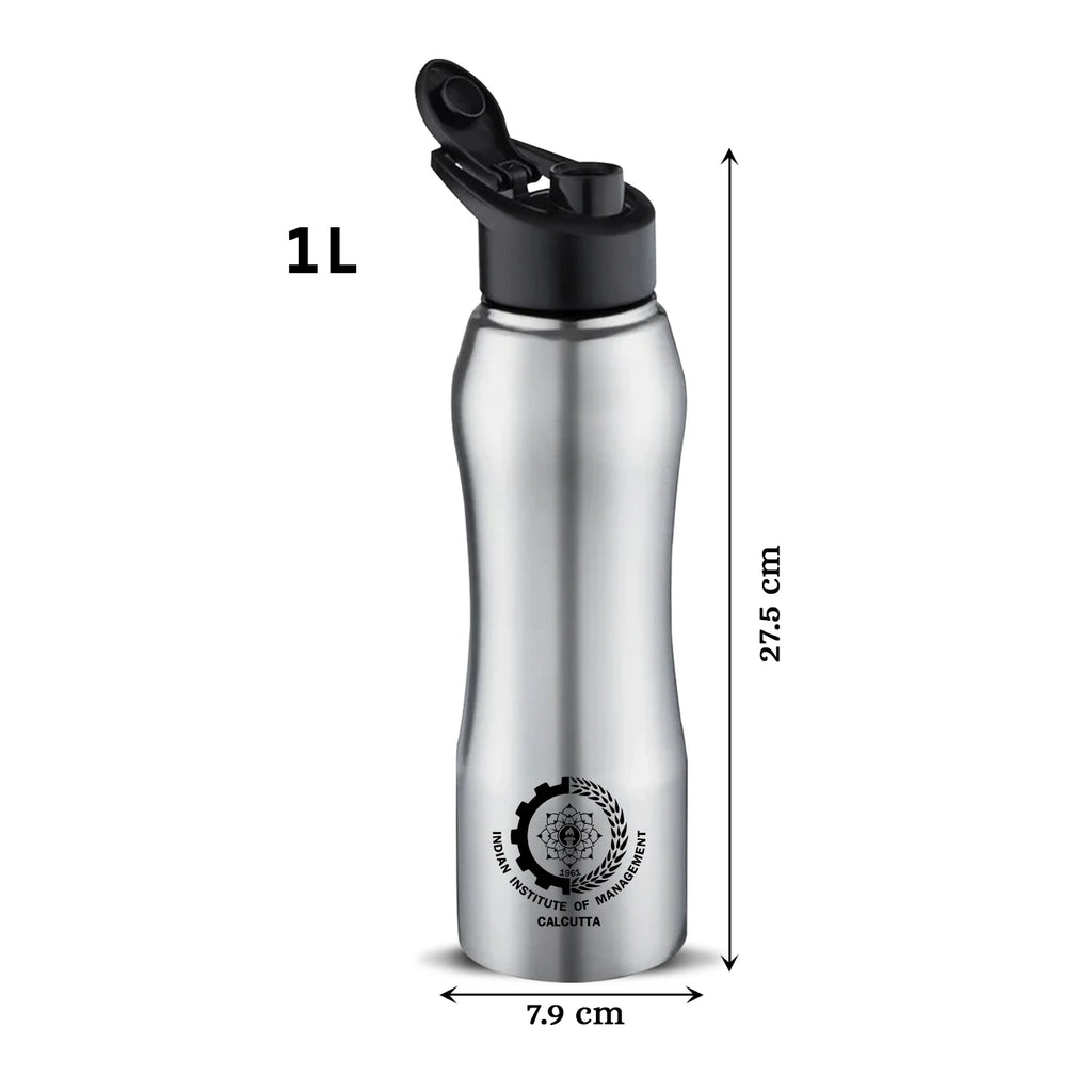 Prestige IIMC Merchandise Steel Borosil Bottle