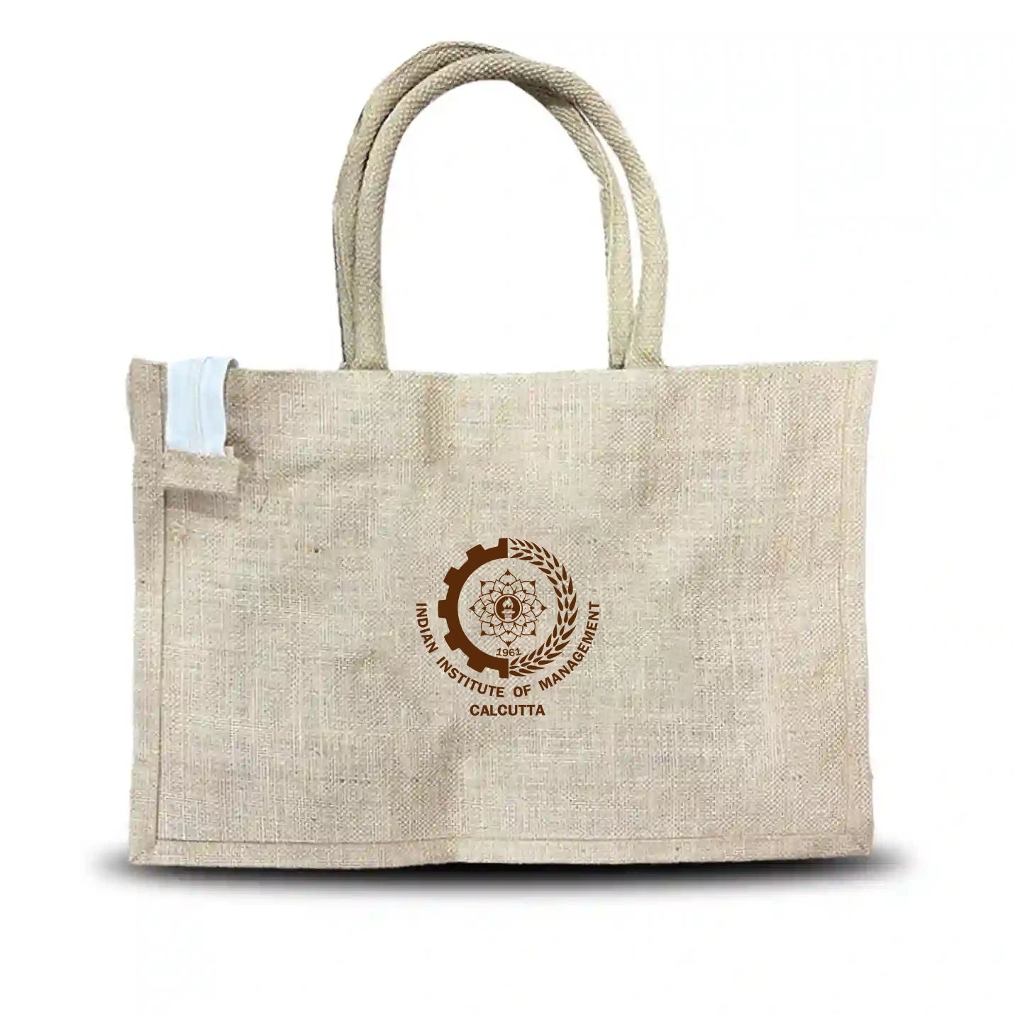 Eco-friendly IIMC Merchandise Jute Canvas Tote Bags