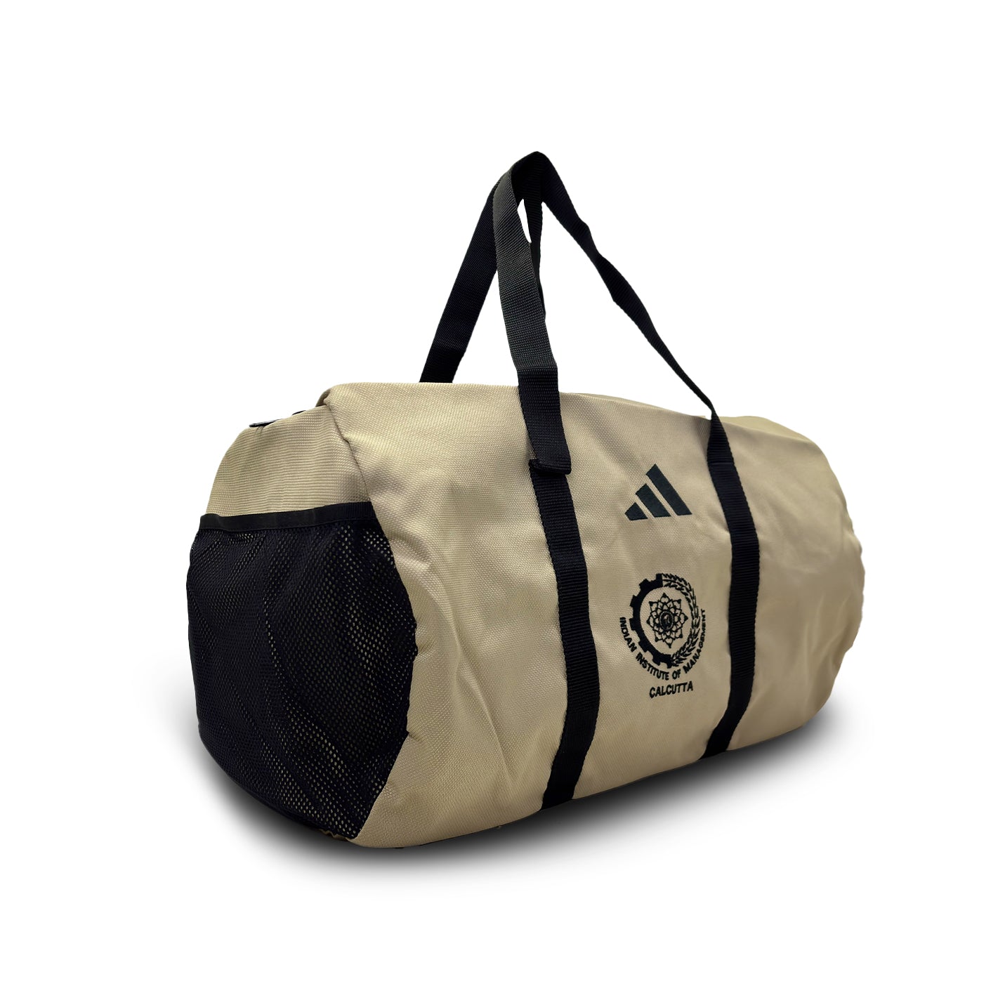 Stylish White Travel Personalised Duffle Bag