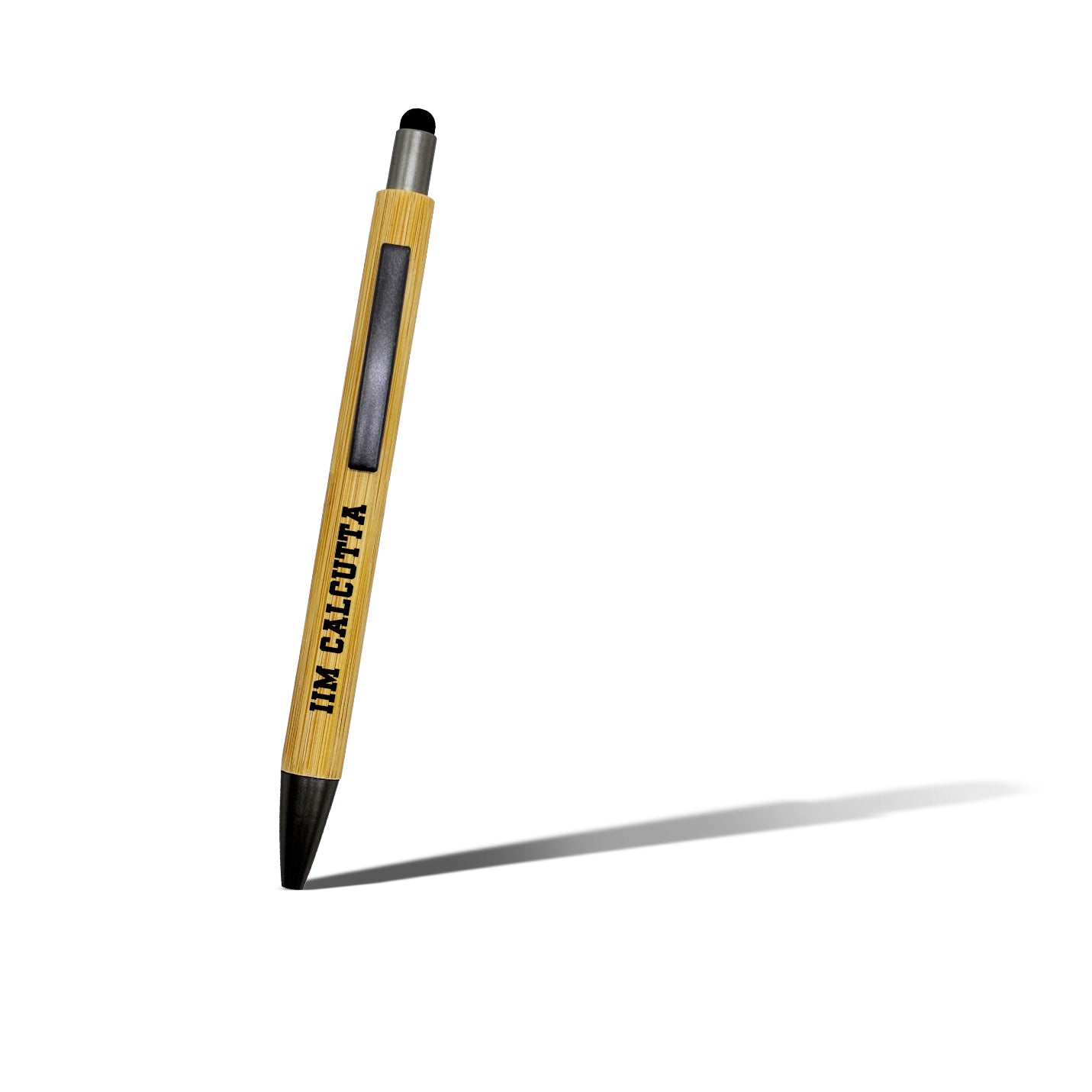 Eco-friendly 2 in 1 IIMC Logo Bamboo Pen 
