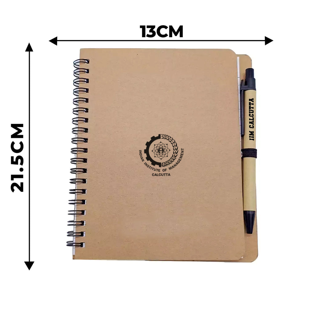  IIMC Merchandise Spiral Notebook and Pen size image