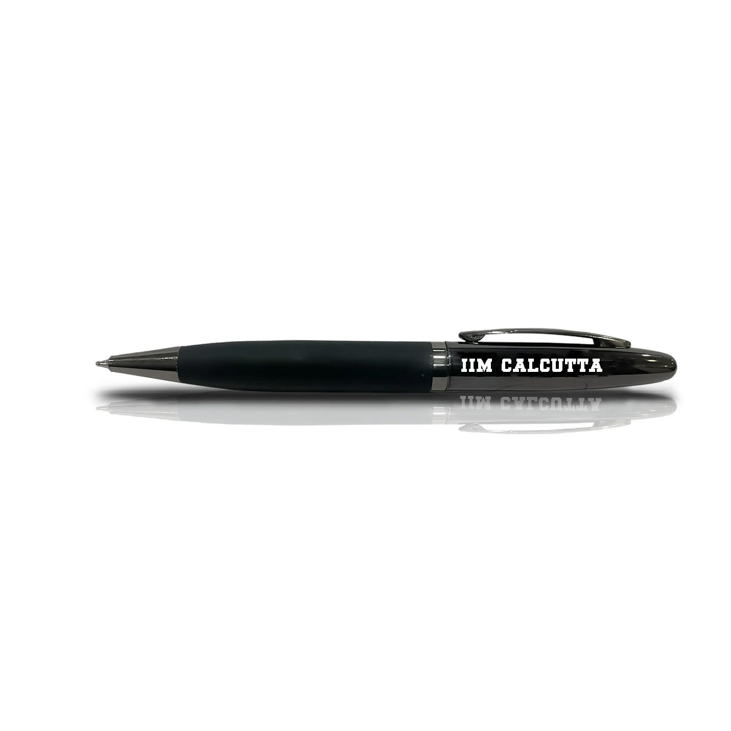 Premium black IIM Calcutta Logo Pen 