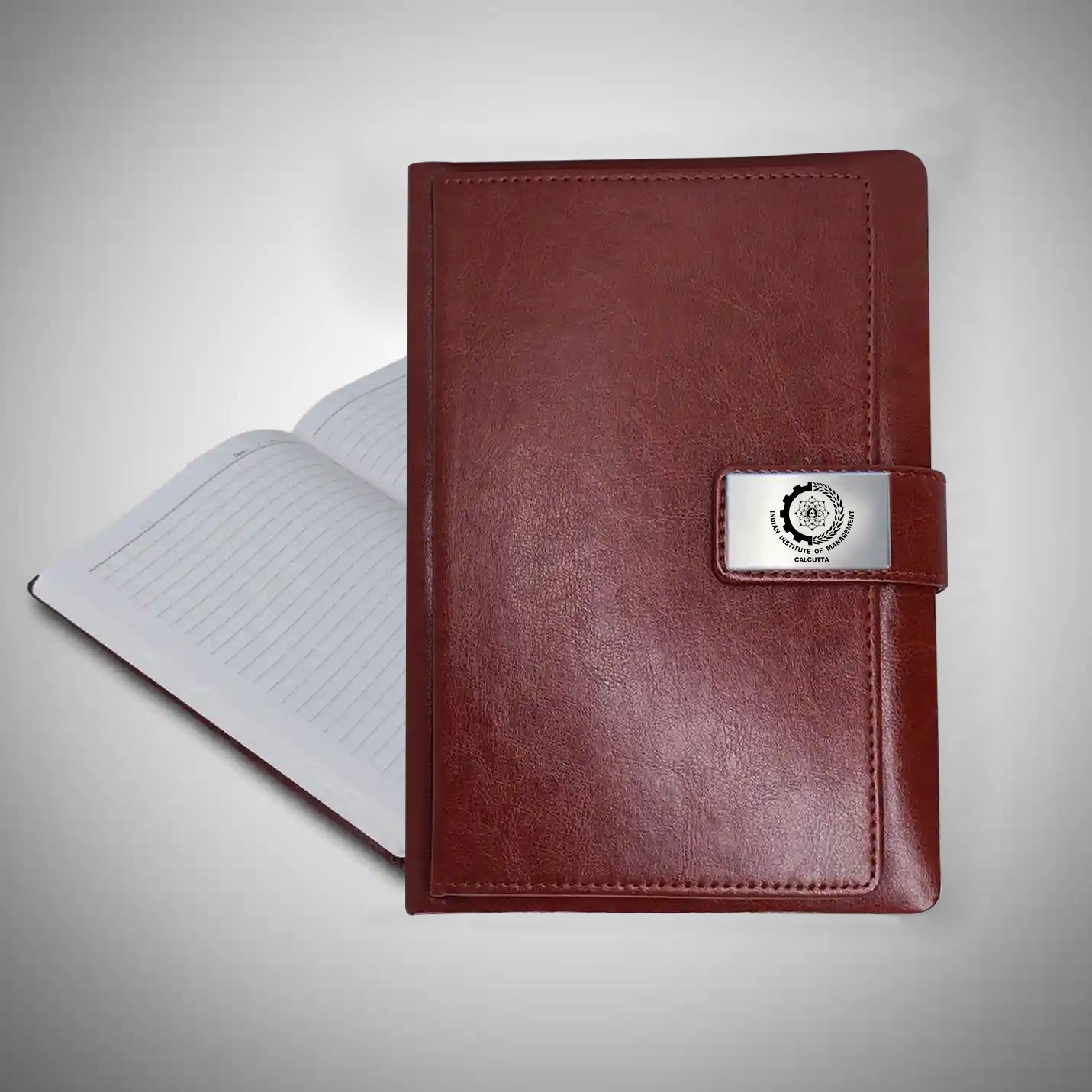 IIMC Merchandiser Brown Non-dated Organizer Diary 