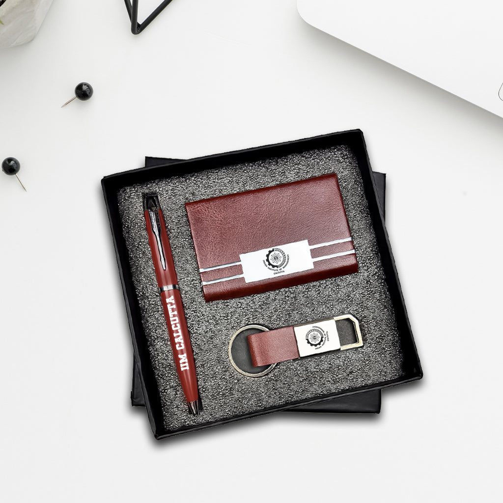 IIMC Official Souvenir Set – Pen, Keychain & Cardholder Combo