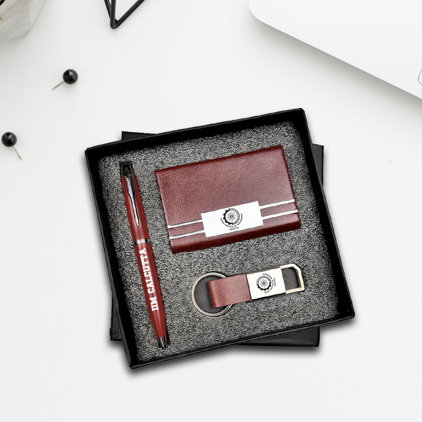 IIMC Official Souvenir Set – Pen, Keychain & Cardholder Combo