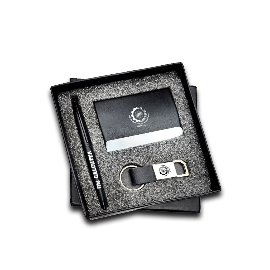 Elegant IIMC 3-in-1 Gift Collection with Pen, Cardholder & Keychain