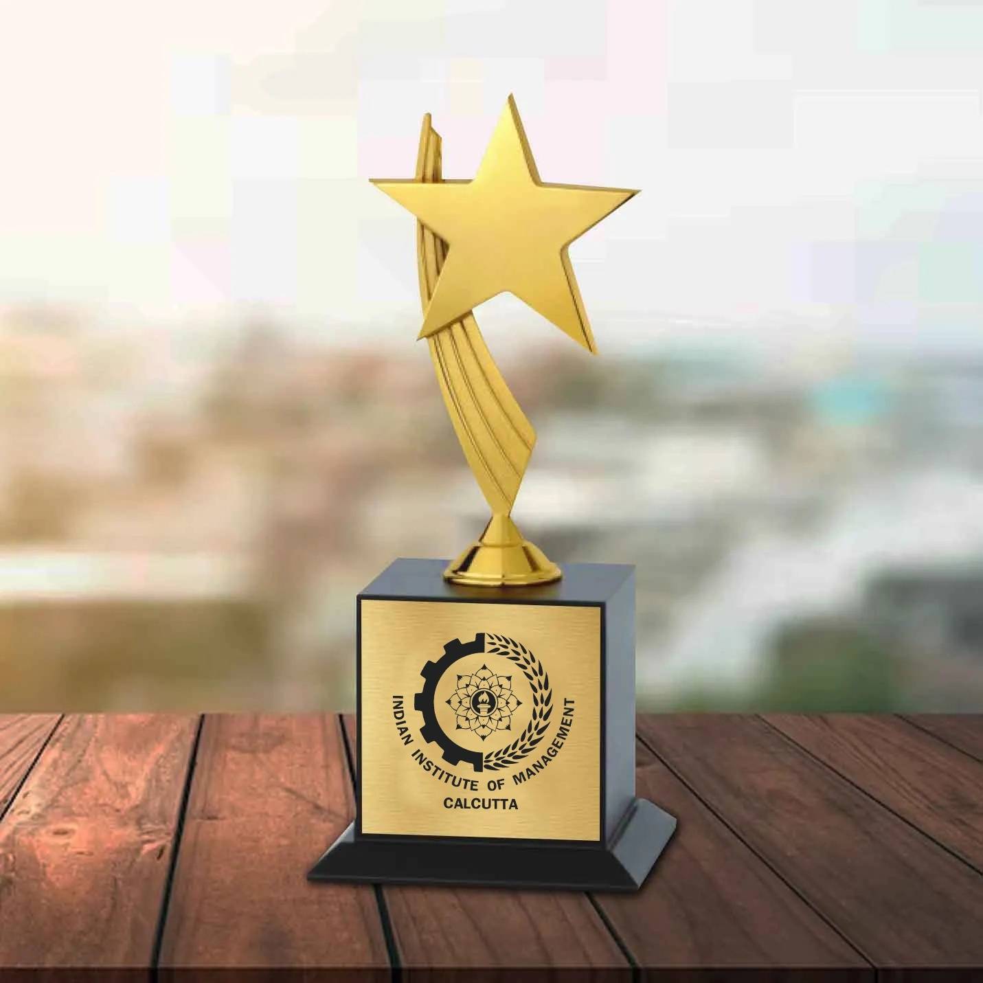 Best-Quality Compact Golden Victory IIMC Trophy