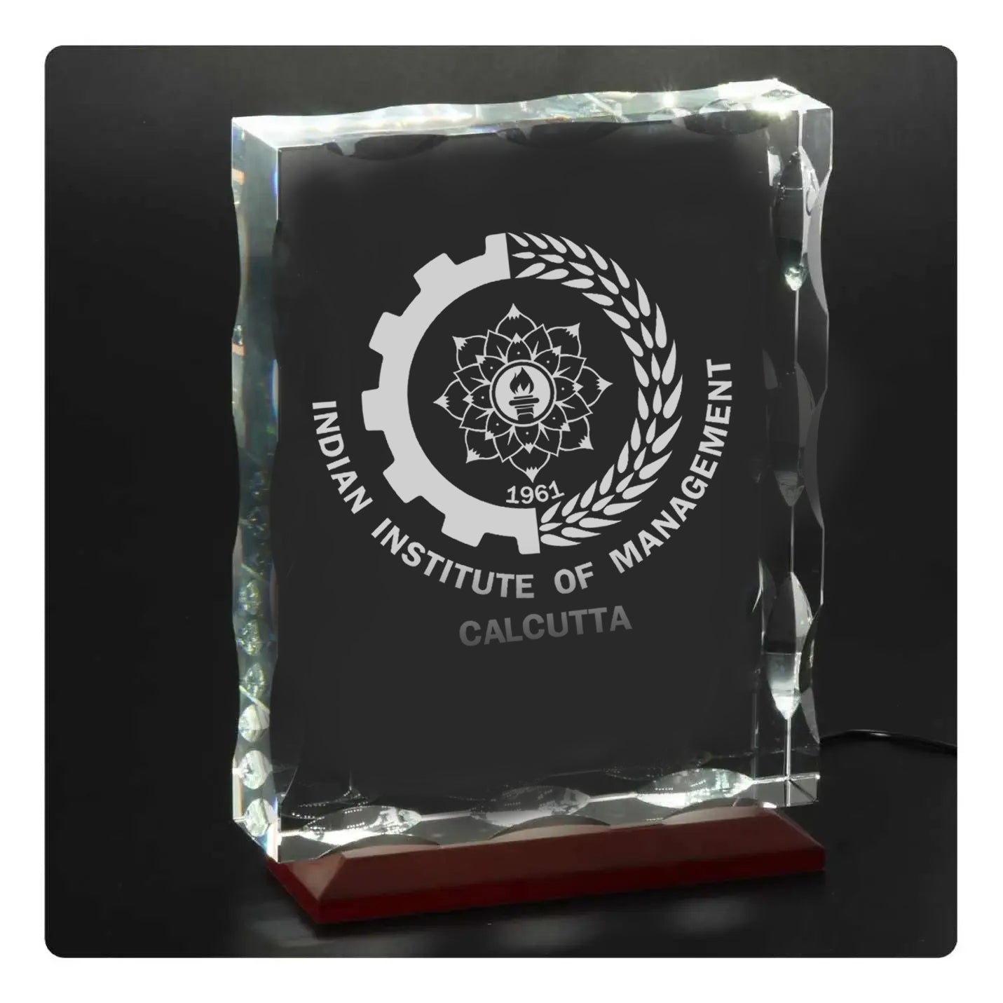 IIMC Heritage 3D Crystal Memento