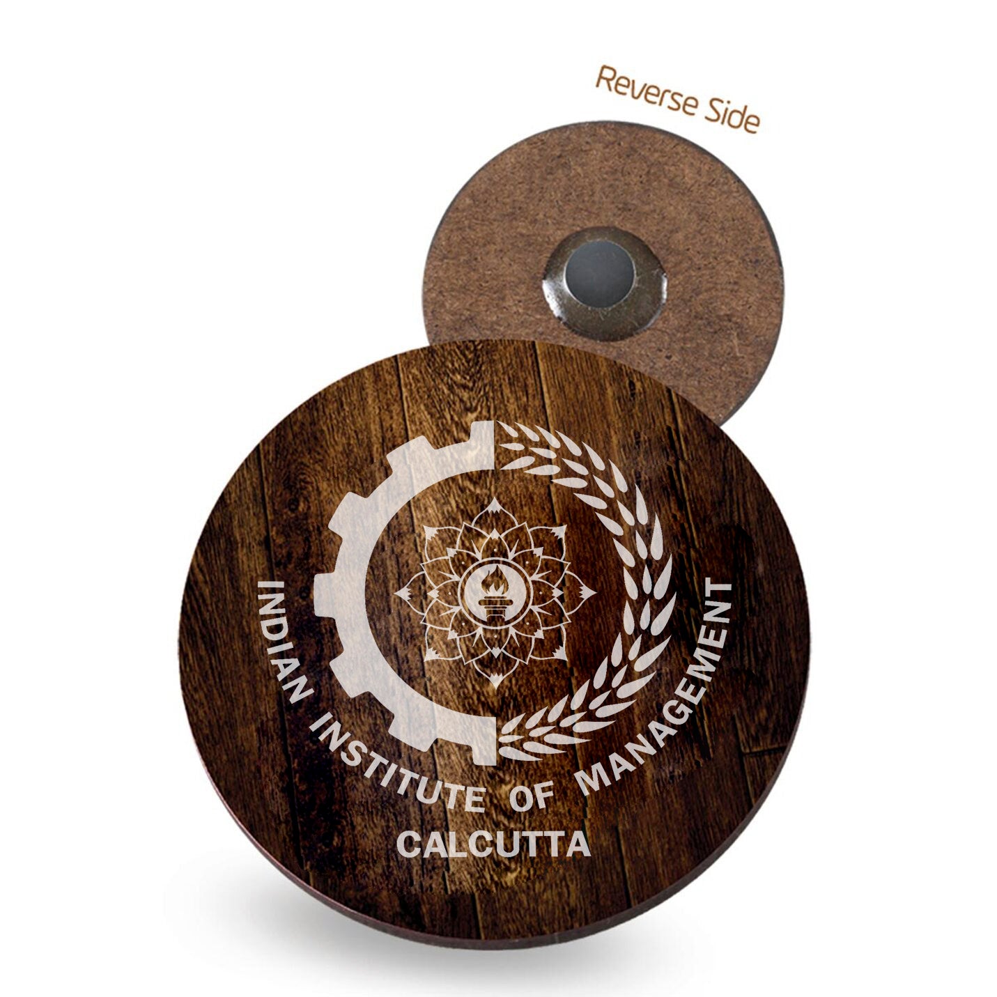 Round IIMC Merchandise Fridge Magnet