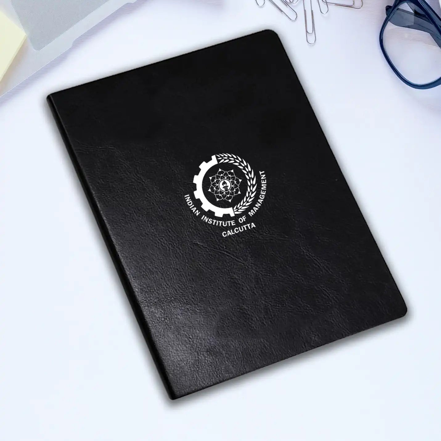 Classic IIMC Logo Economy A5 Black Diary