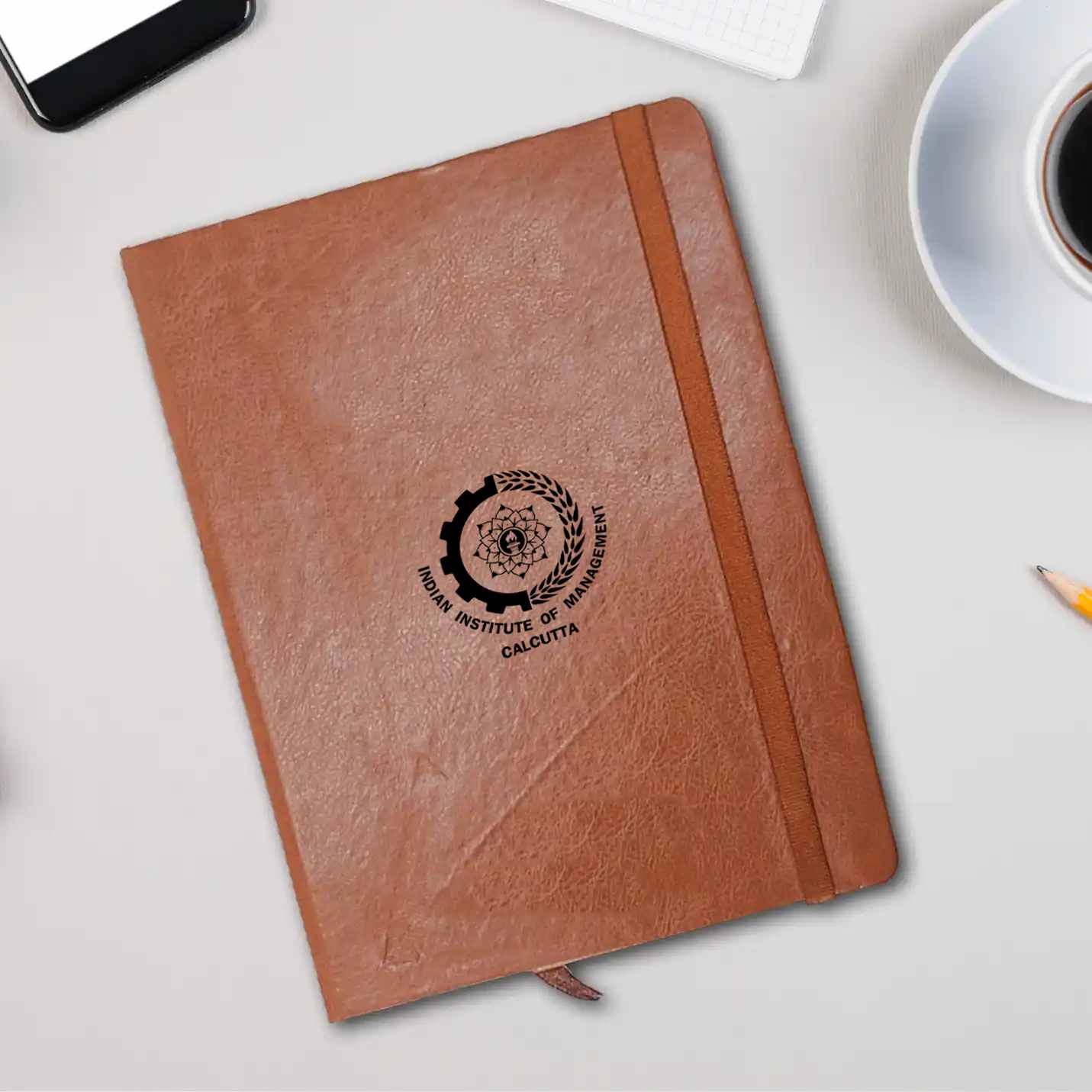 1 x Trendy IIMC Merchandise A5 Brown Diary