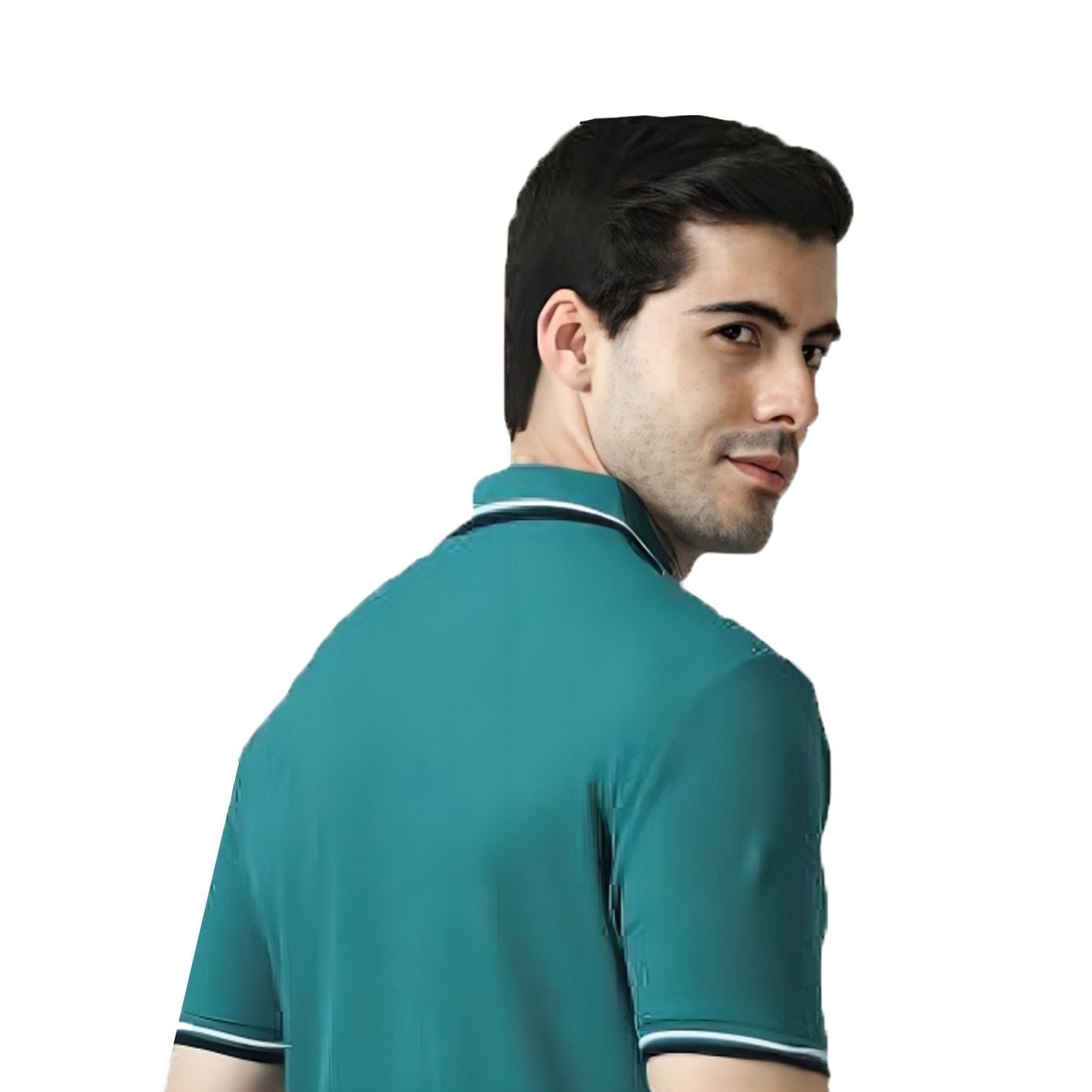 Aqua Green IIMC Polo T-Shirt with Official Logo Branding