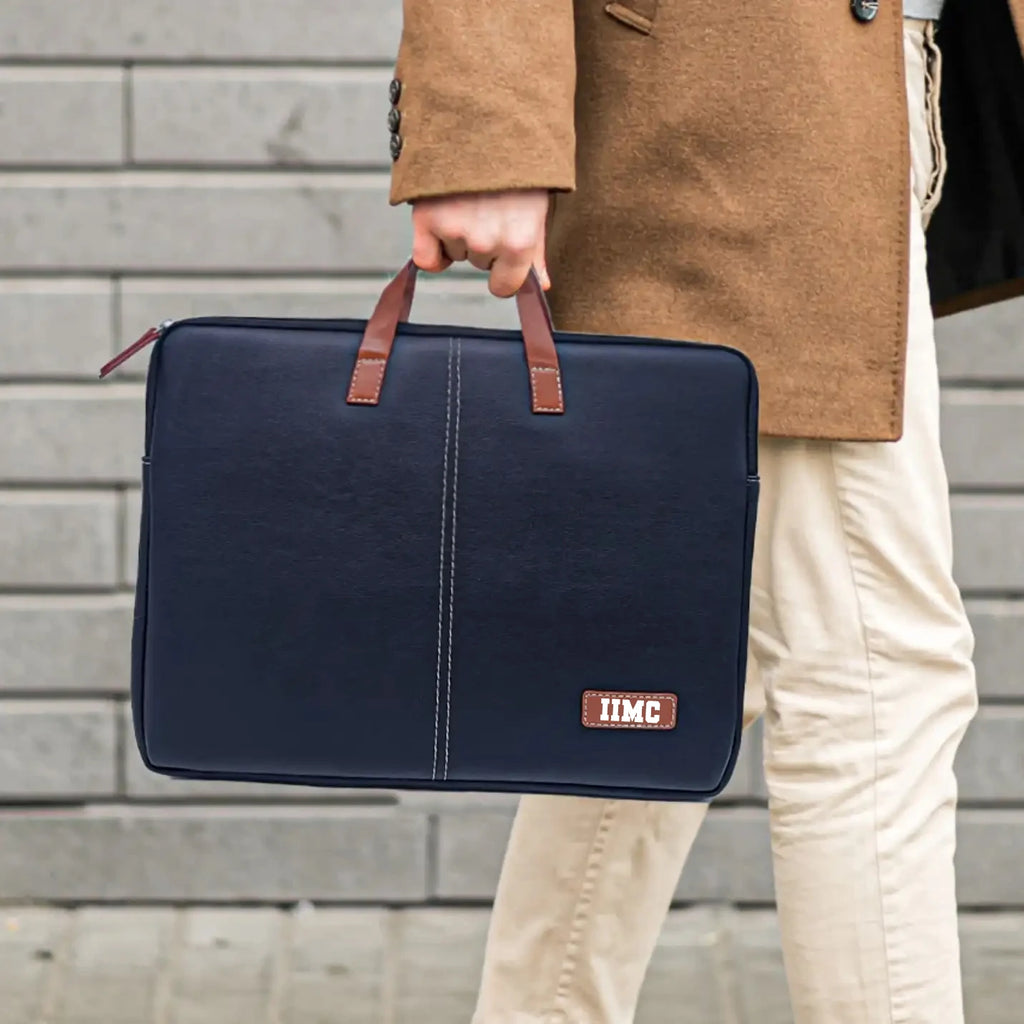 Trendy Black IIMC merchandise Laptop bag