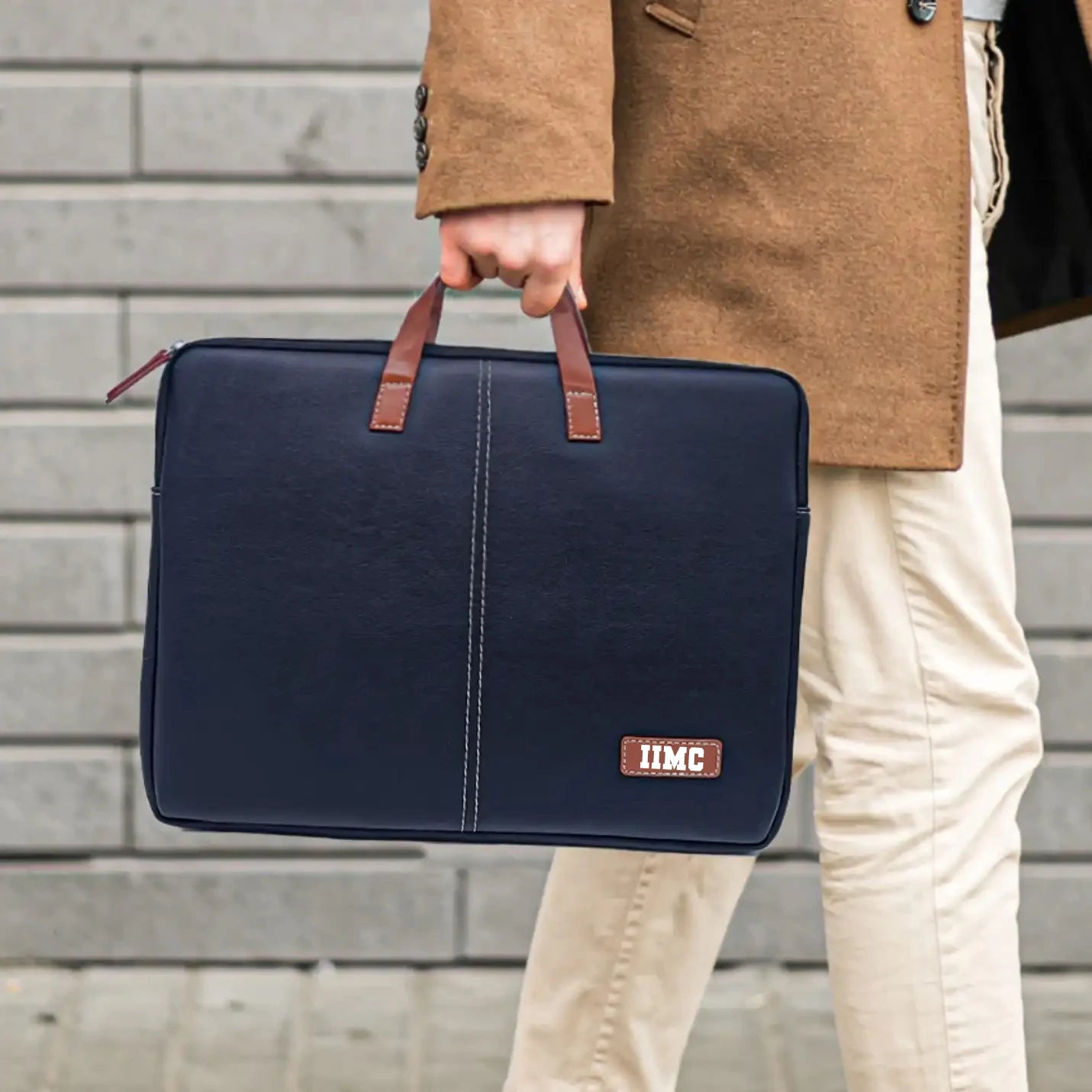Trendy Black IIMC merchandise Laptop bag