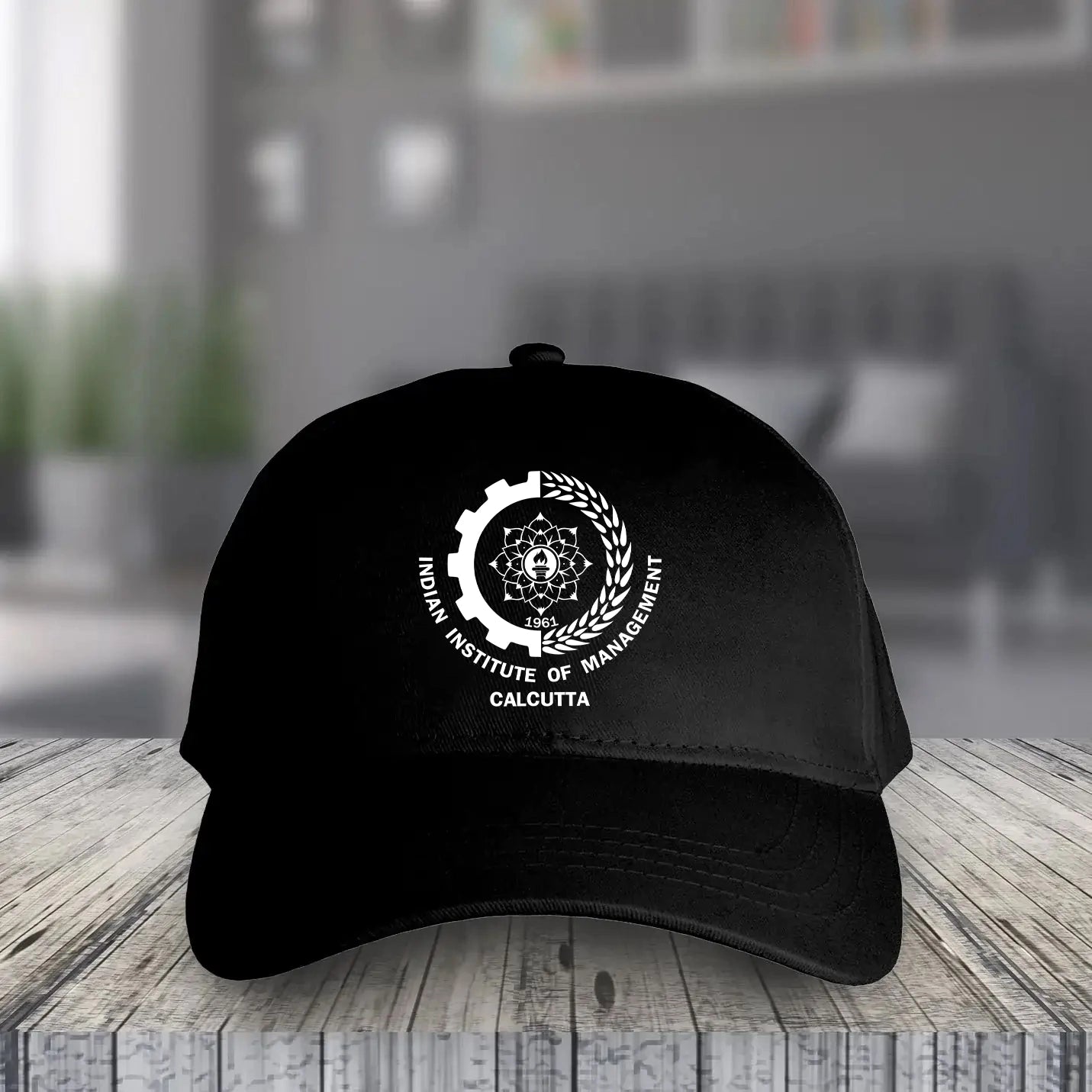 Versatile Printed Black Comfy IIMC Cap