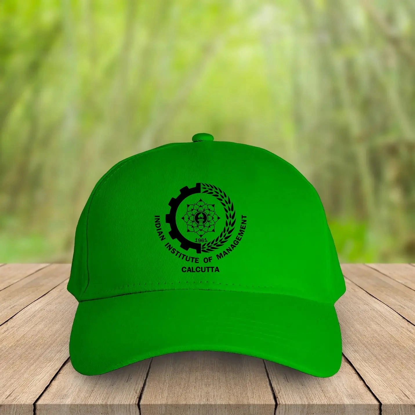 Basic Printed Green Versatile IIMC Cap