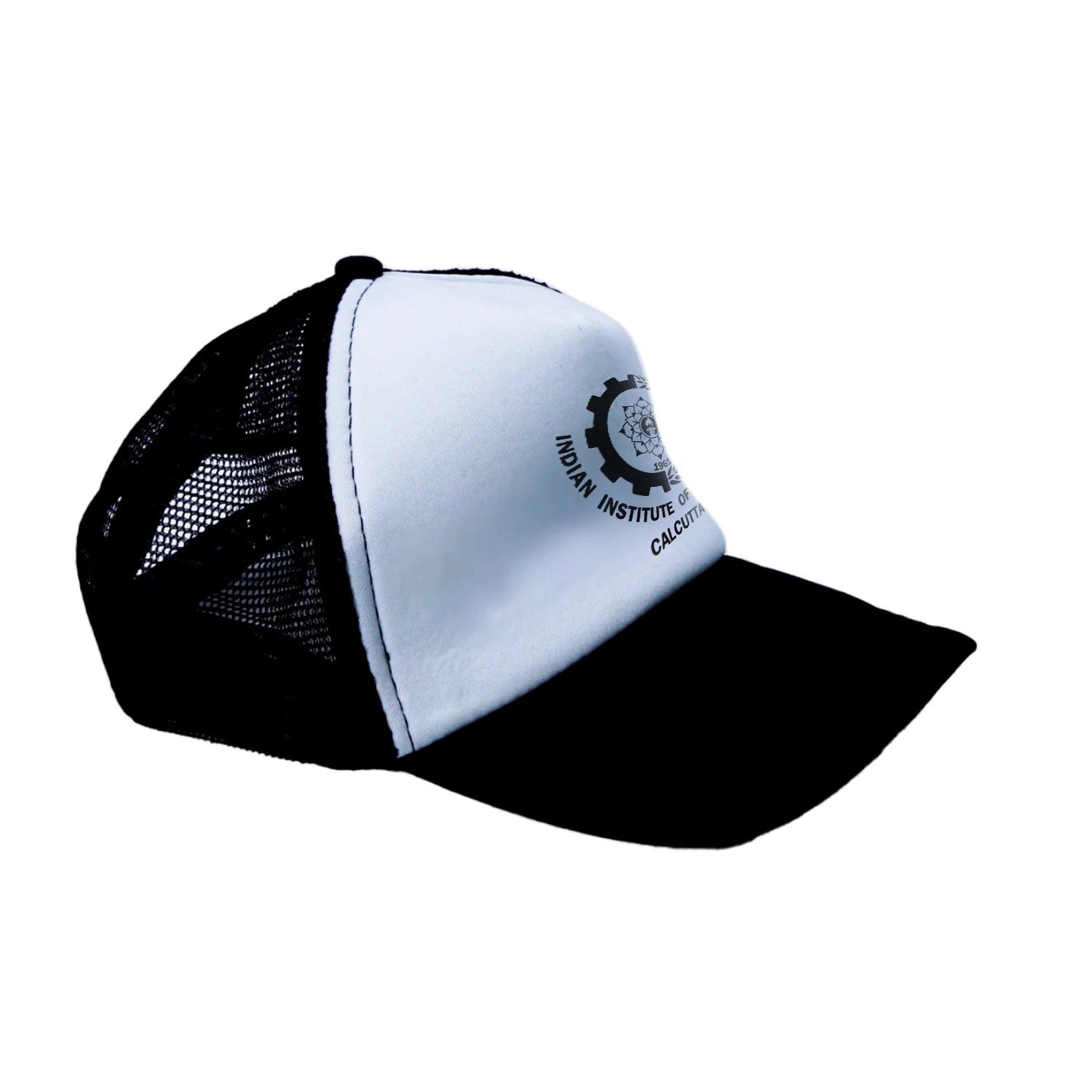 Signature Printed Black Trendy IIMC Cap