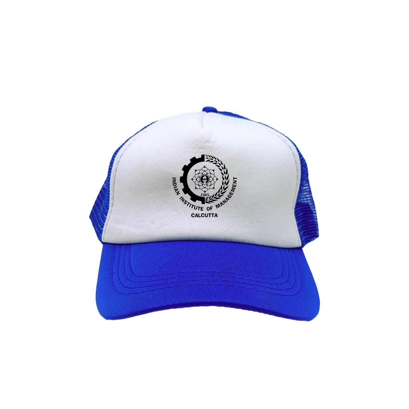 Minimalist Printed Blue Trendy IIMC Cap