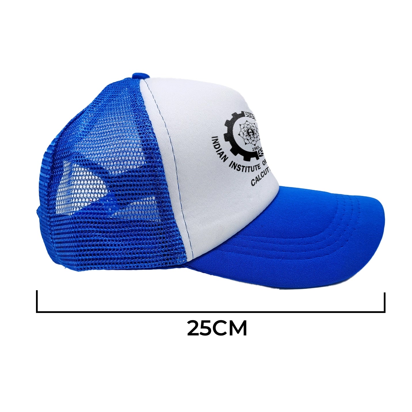 Minimalist Printed Blue Trendy IIMC Cap