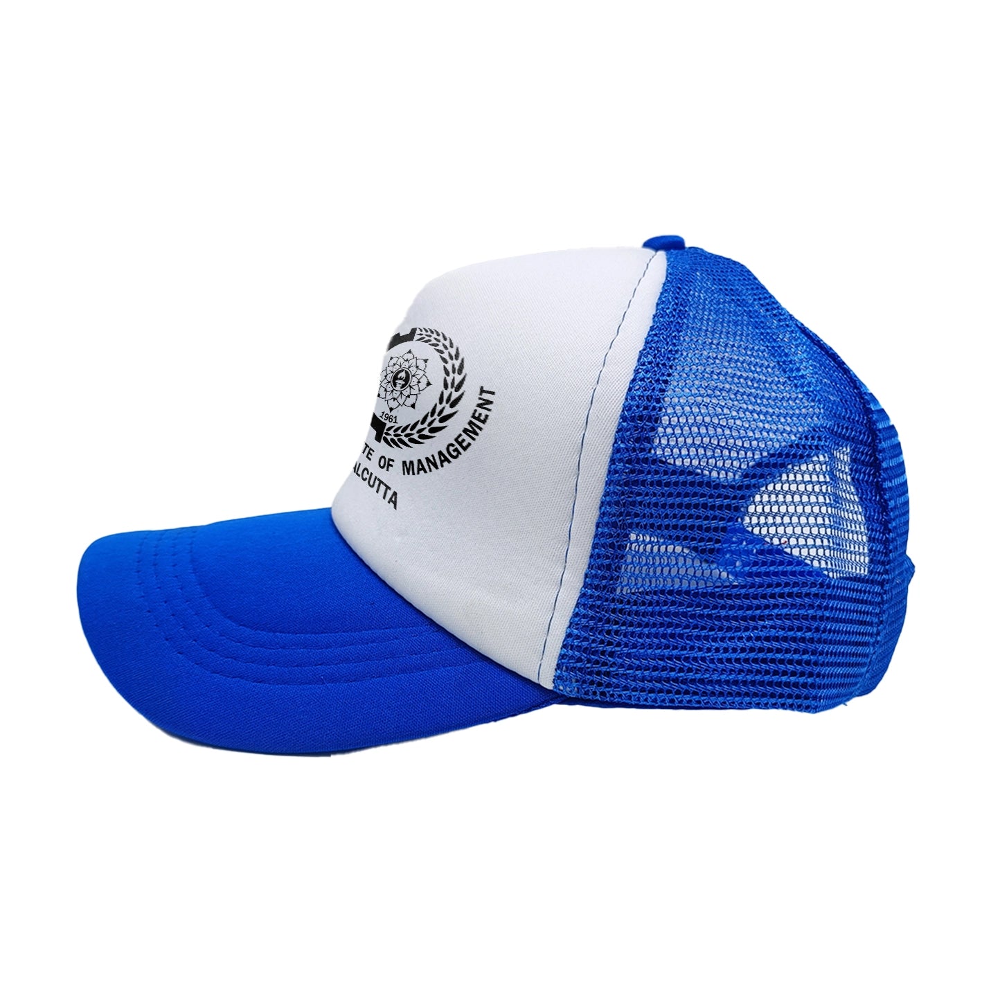 Minimalist Printed Blue Trendy IIMC Cap