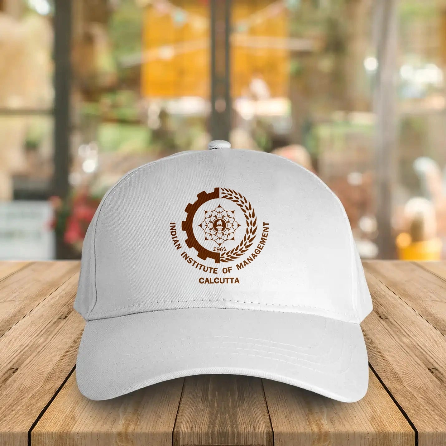 Legacy Printed White Comfortable IIMC Cap