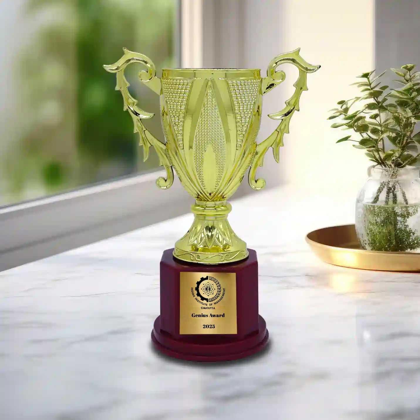 Best-Quality Champion's Golden Triumph IIMC  Trophy