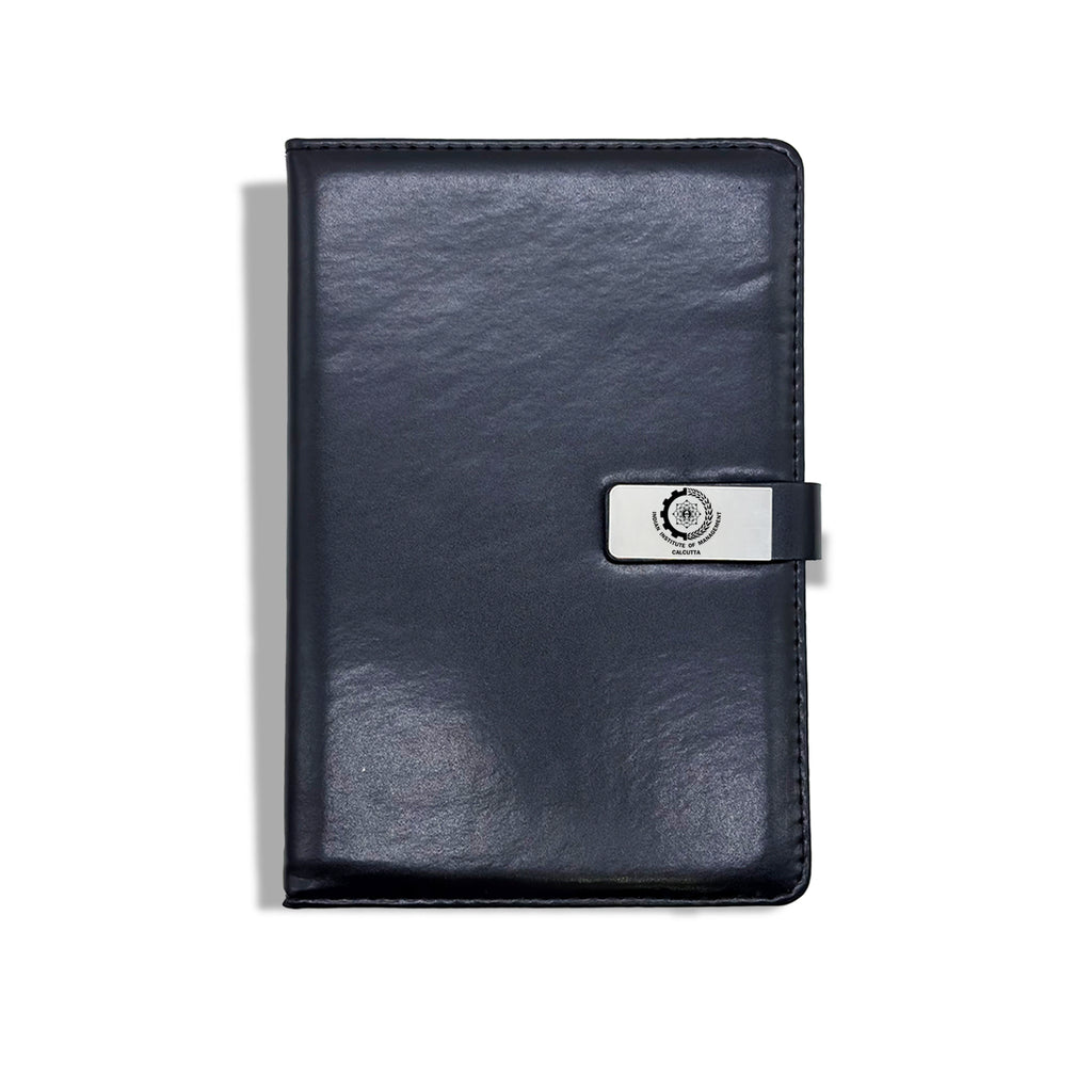  2 in 1 IIMC Logo Black Pen & Diary Gift set