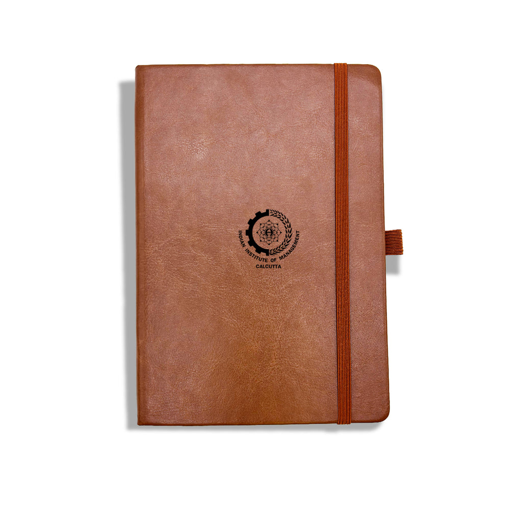 IIMC Logo Brown Pen & Diary Gift set