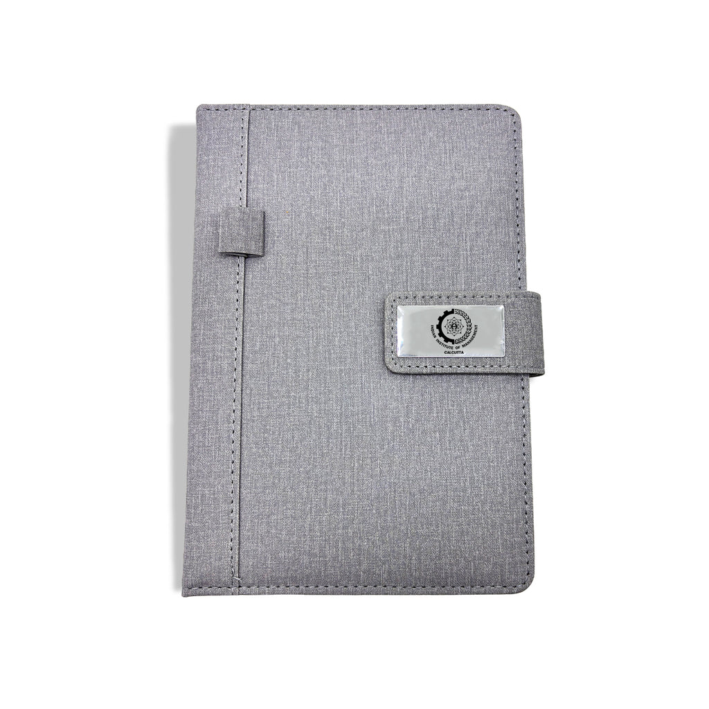 2 in 1 Grey IIMC Logo Pen & Diary Gift set