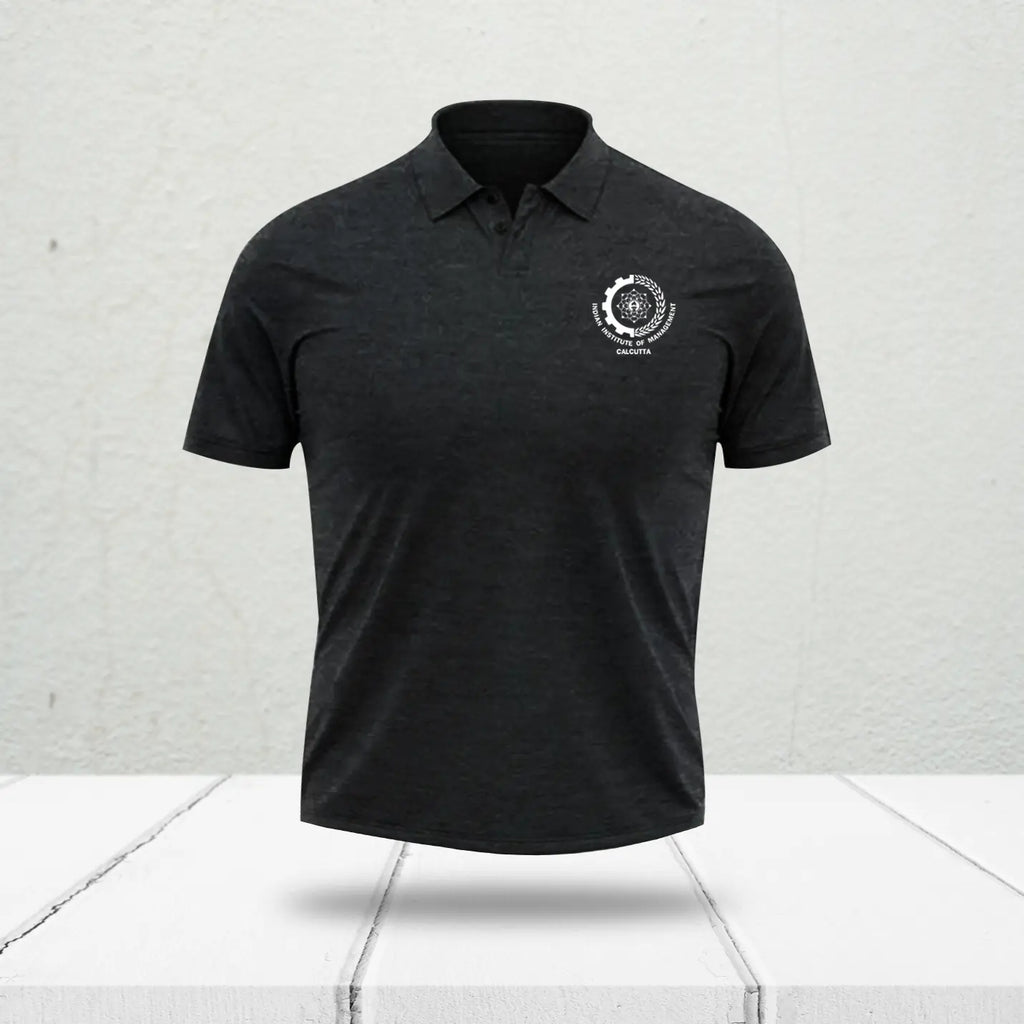 Classic IIMC Official Black Polo T-Shirt
