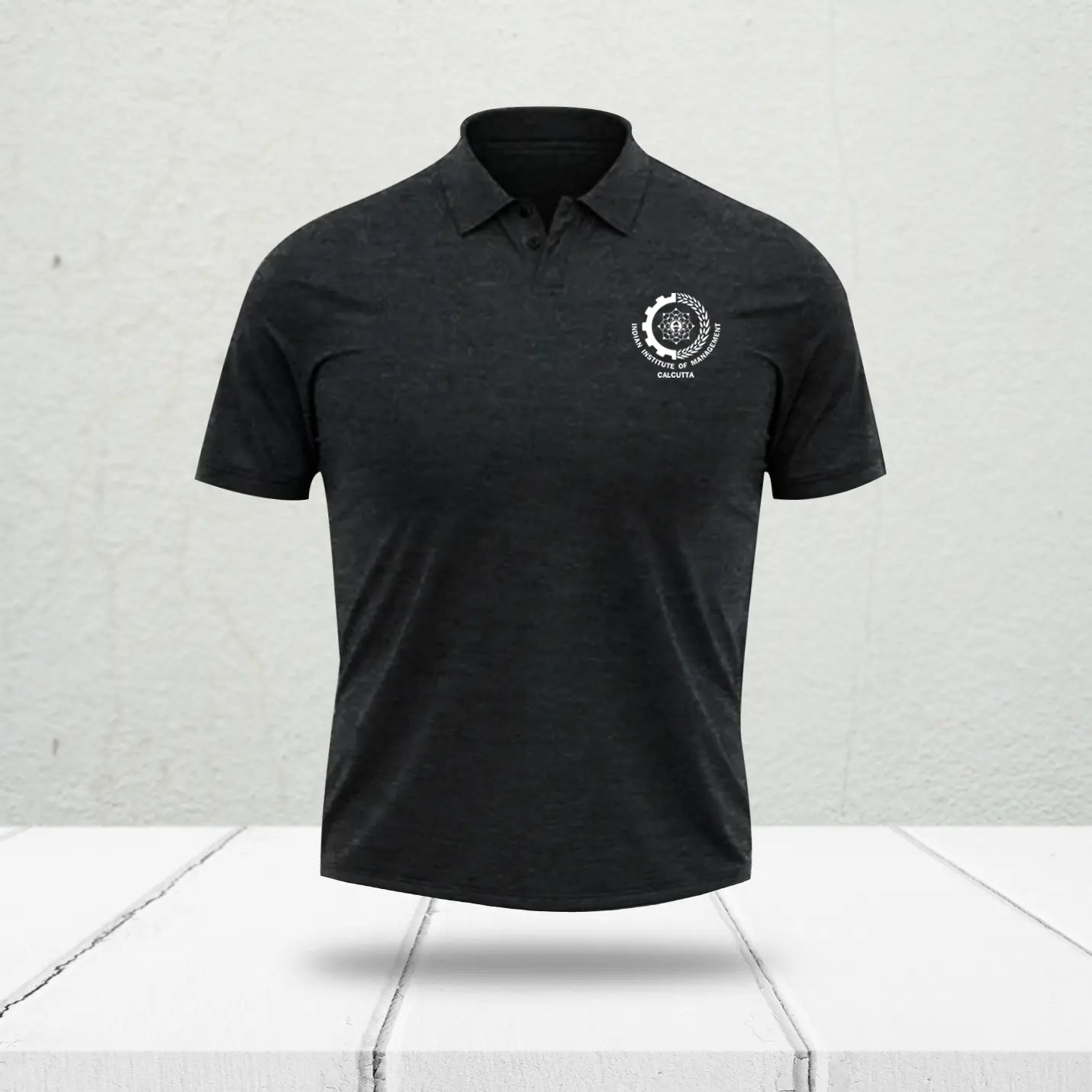 Classic IIMC Official Black Polo T-Shirt