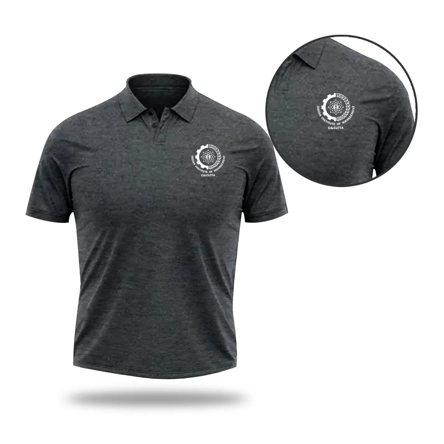 Classic IIMC Official Black Polo T-Shirt