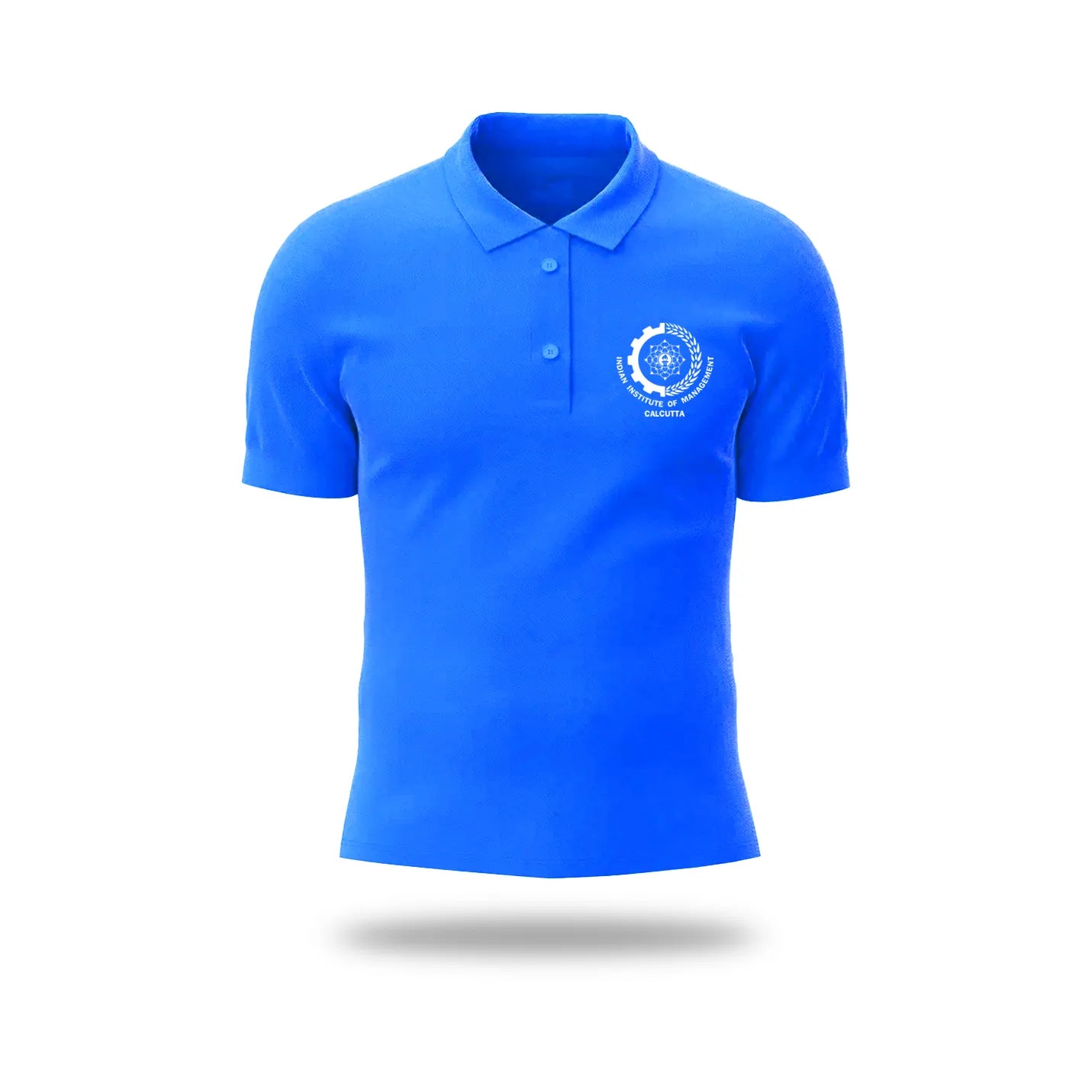 Royal Blue IIM Calcutta Official Polo T-Shirt