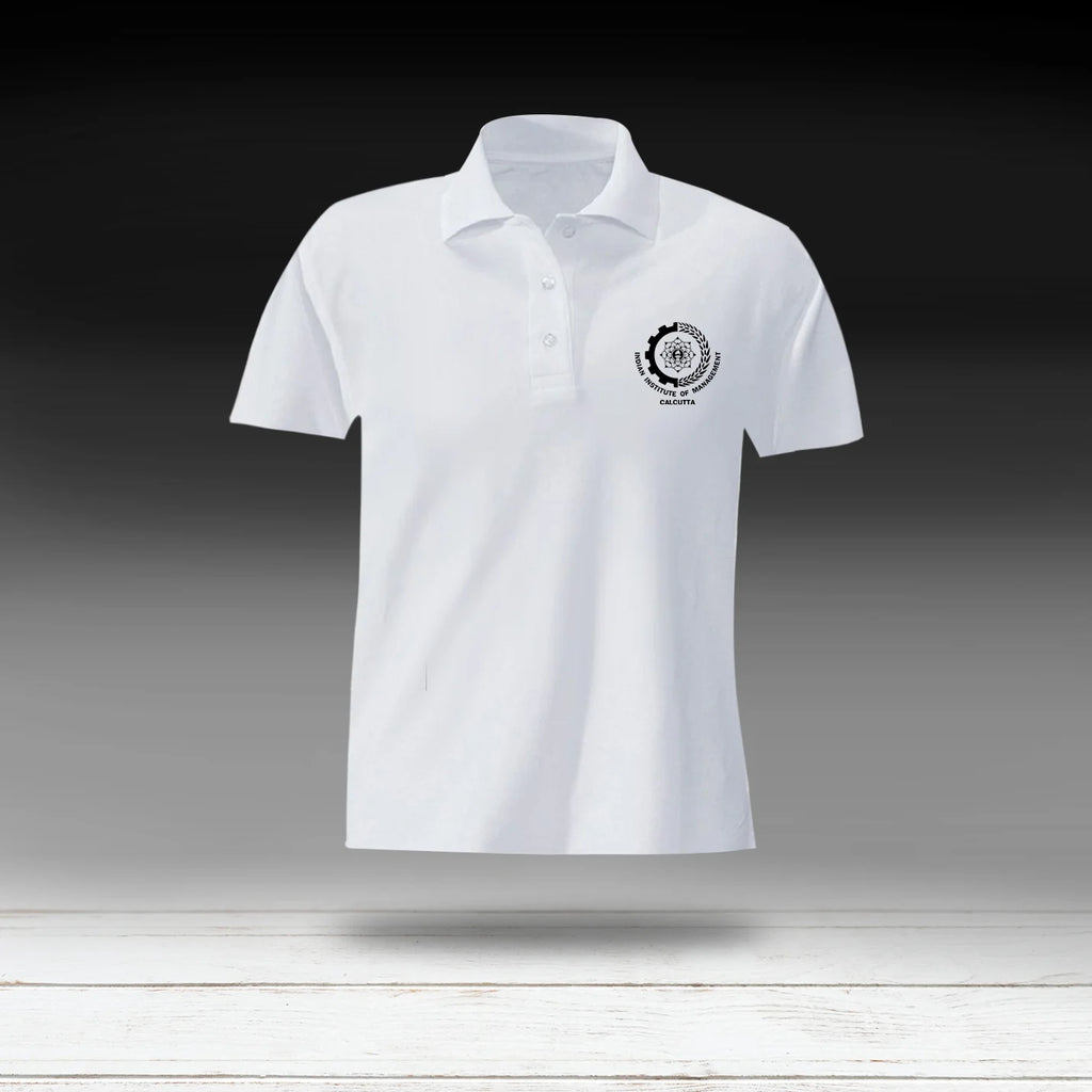Official IIMC White Polo T-Shirt