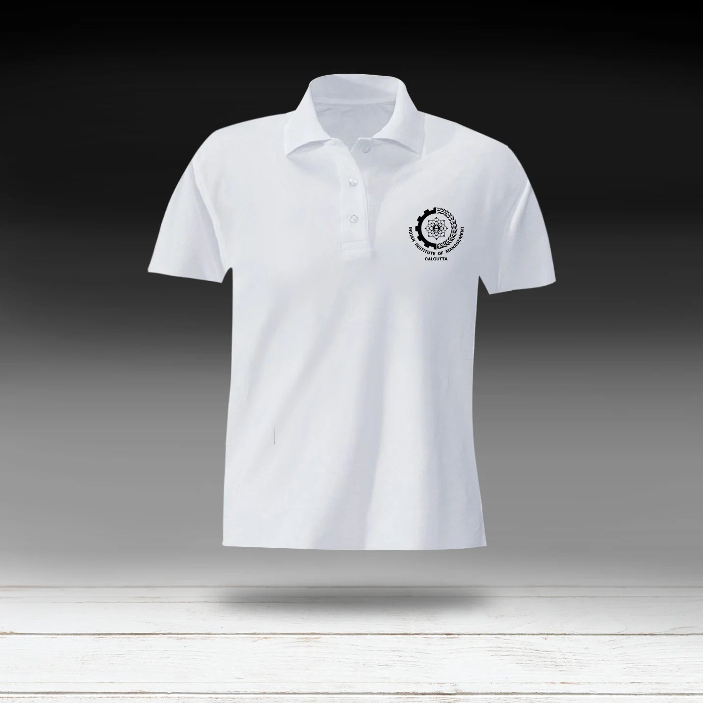 Official IIMC White Polo T-Shirt