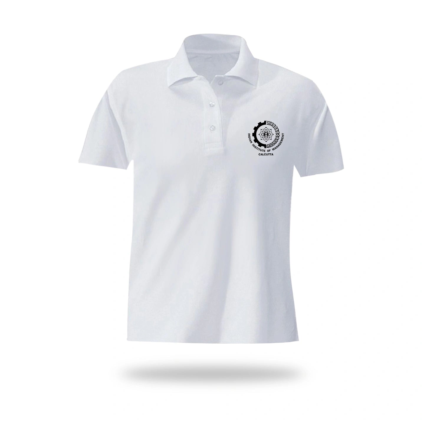 Official IIMC White Polo T-Shirt