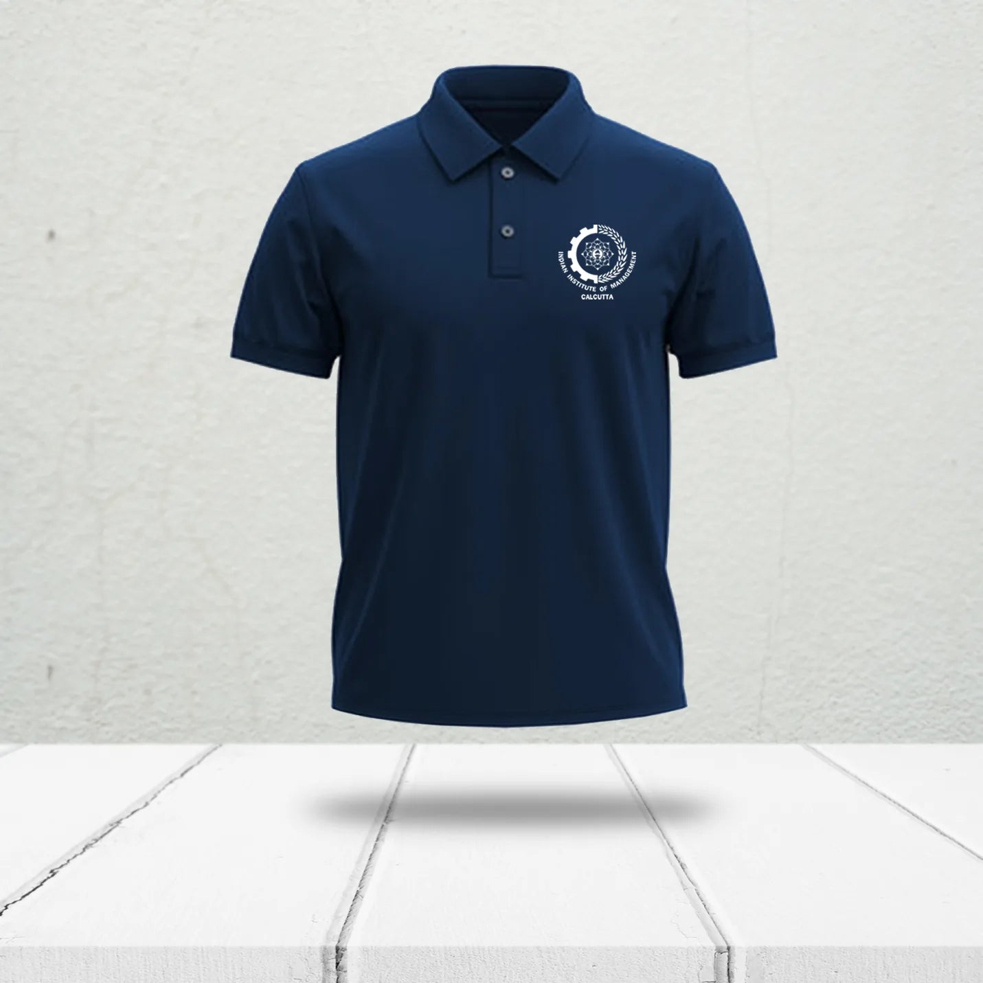 Navy Blue IIMC Polo T-Shirt