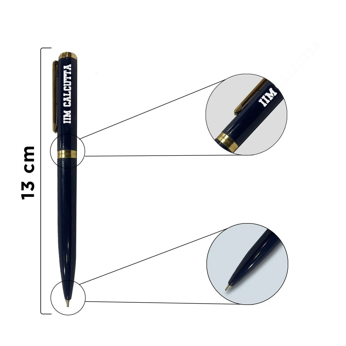 IIMC Engraved Blue Signature Pen