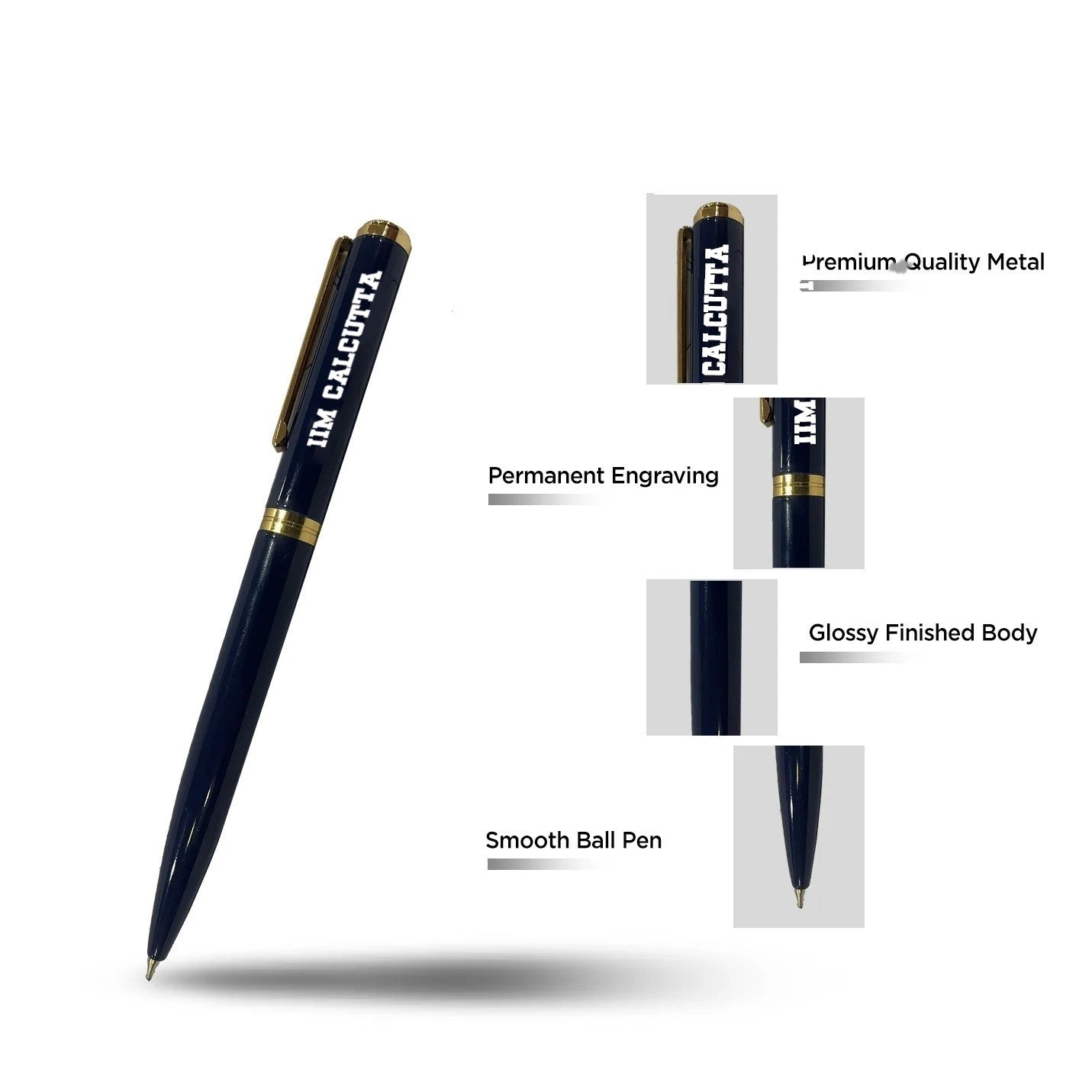 IIMC Engraved Blue Signature Pen